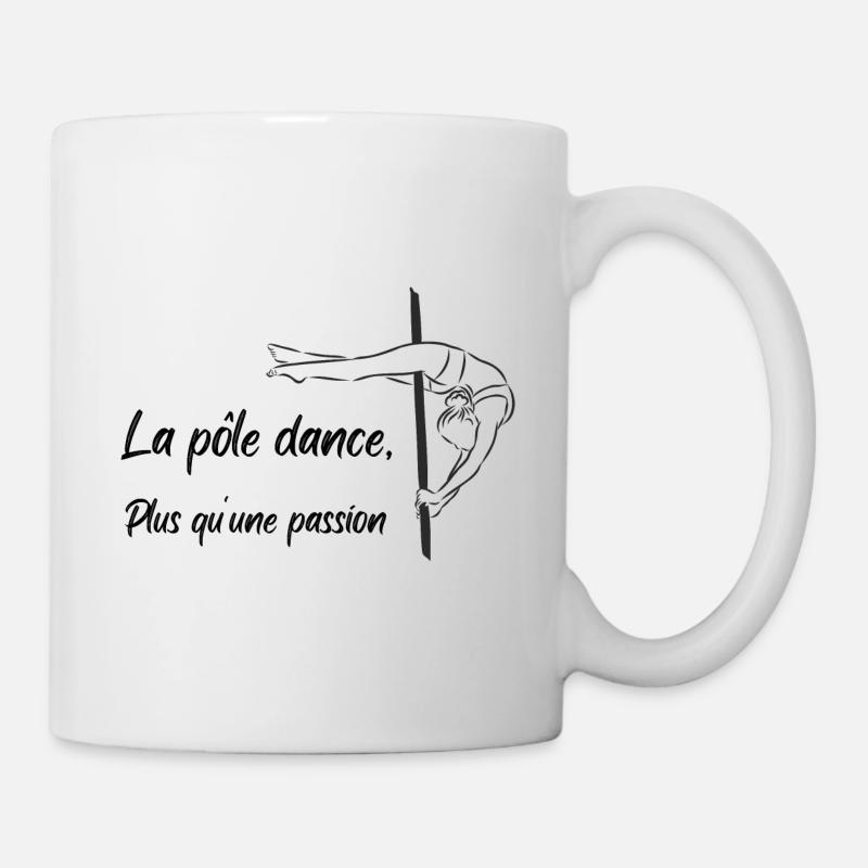 La pôle dance passions - Mug blanc - blanc