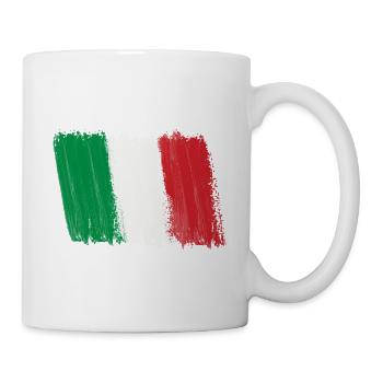 Italy Flag Country Home Holiday Scandinavia World Cup - Mug - white - Right
