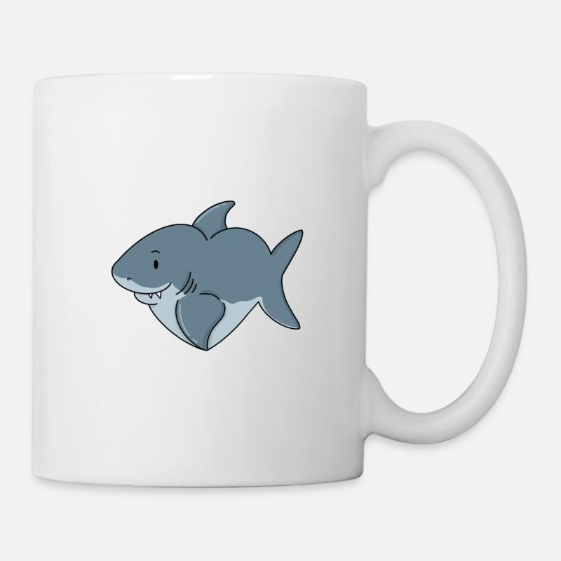 Liebe Haie - Tasse - Weiß
