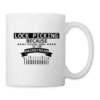 Lockpicking Doors Break Open Locking Technician - Mug - white - Right