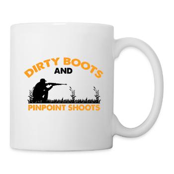 Chasse au canard Chasse au canard Chasseur de canard Chasseur de canard Conception - Mug blanc - blanc - Droite