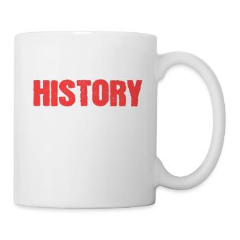 Ist meine Supermacht Historiograph Gift - Tasse - Weiß - Rechts