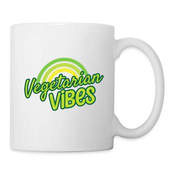 Légume Végétarien Végétalien Vintage I Cadeau - Mug blanc - blanc - Droite