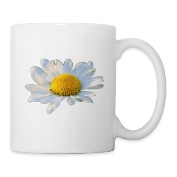 Daisies Marguerite white flower Goose flower - Mug - white - Right