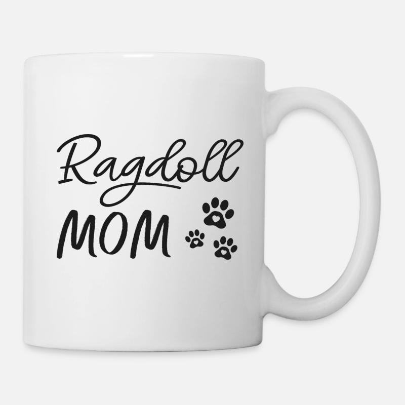 Ragdoll Mama, Ragdoll Mom, Ragdoll Cat Owner Gift - Mug - white