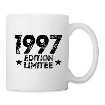 1997 Limited Edition Geburtstagsgeschenk!! - Tasse - Weiß - Rechts