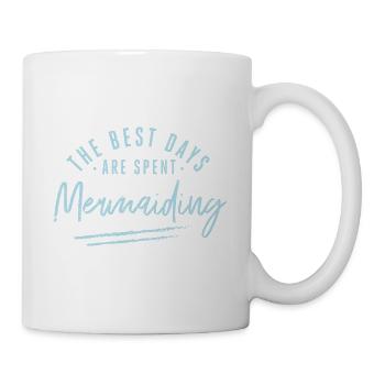 Les meilleurs jours sont passés - Mug blanc - blanc - Droite