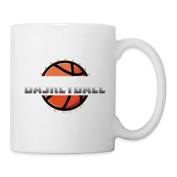 Mon cadeau d’entraîneur de basketball de médecine - Mug blanc - blanc - Droite