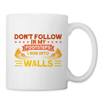 Sarcastic Black Humor Irony Gift - Mug - white - Right