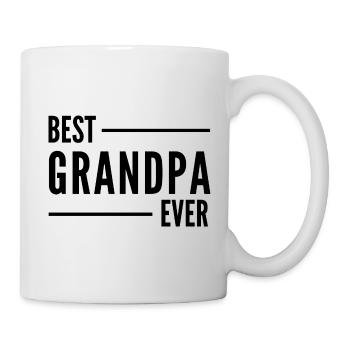 BEST GRANDPA EVER. GRANDPA GIFT - Mug - white - Right