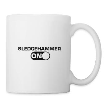 Conception de démolition de maisons et rénovation de maisons - Mug blanc - blanc - Droite