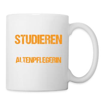 Altenpflegerin werden nur die besten. - Tasse - Weiß - Rechts