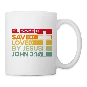 Christian Bible Verse Religious Gift - Mug - white - Right
