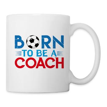 Football coach | Cadeau coach Football Le Meilleur - Mug blanc - blanc - Droite
