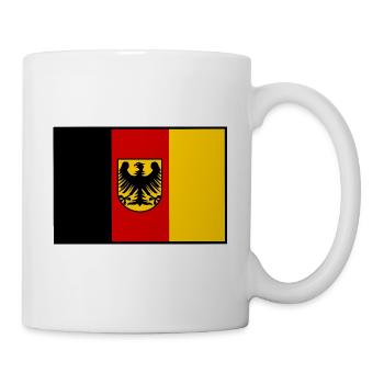 Les Allemands - Mug blanc - blanc - Droite