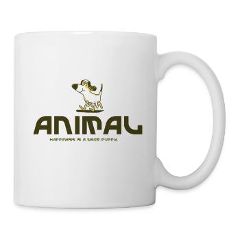 Animal Lover i love dogs - Tasse - Weiß - Rechts