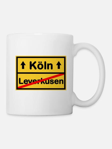 Nummer eins Köln - Tasse - Weiß