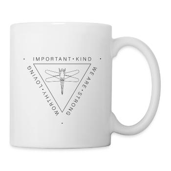 NOUS SOMMES - Mug blanc - blanc - Droite