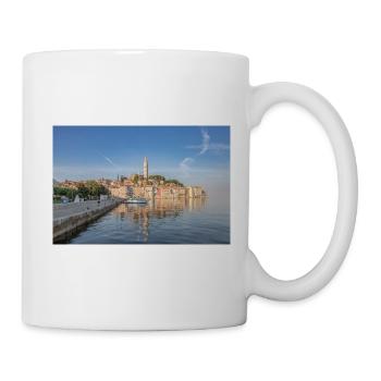 Rovinj dans la lumière du matin - Mug blanc - blanc - Droite