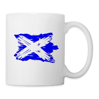 At home in Scotland - Mug - white - Right