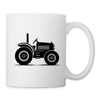 Tractor - Mug - white - Right