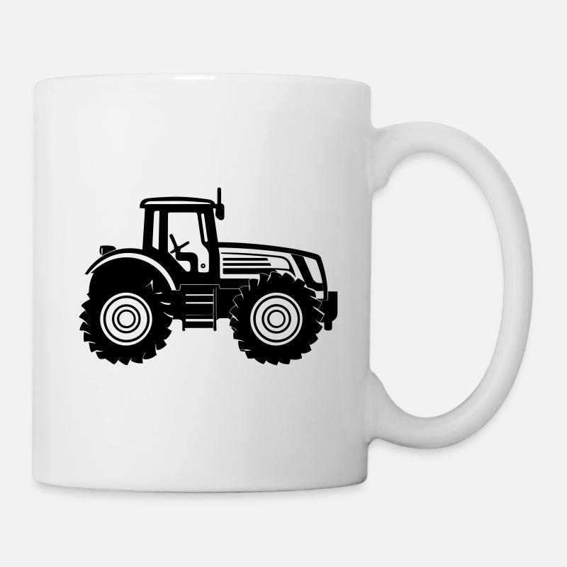 Traktor - Tasse - Weiß