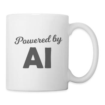 Artificial intelligence is coming - Mug - white - Right