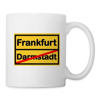 Les habitants de Francfort arrivent - Mug blanc - blanc - Droite