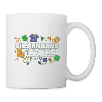 Shenanigans & Scrubs ER Nurse Physician St. - Tasse - Weiß - Rechts
