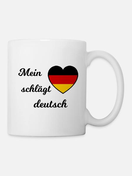 Ich liebe meine Heimat - Tasse - Weiß