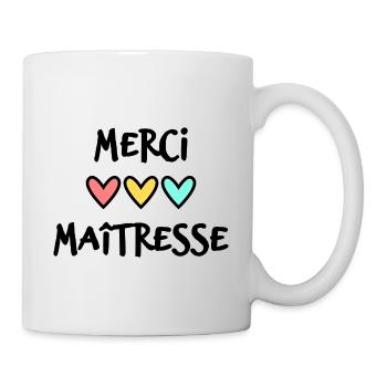 MISTRESS. THANK YOU. THANK YOU MISTRESS - Mug - white - Right