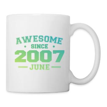 June 2007 Birthday Year 2007 June Gift 2007 - Mug - white - Right