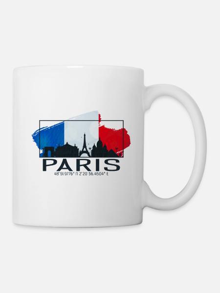 Paris ist immer eine gute Idee - Tasse - Weiß