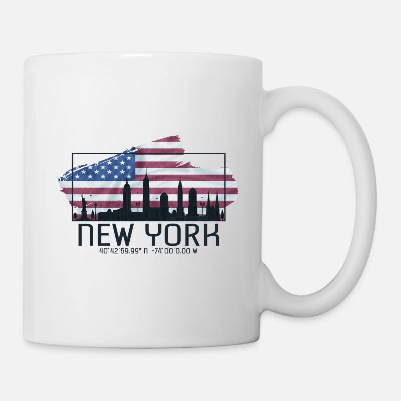 New York est toujours une bonne idée - Mug blanc - blanc