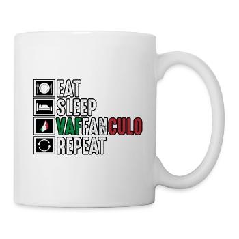 Italie Vaffanculo italien - Mug blanc - blanc - Droite