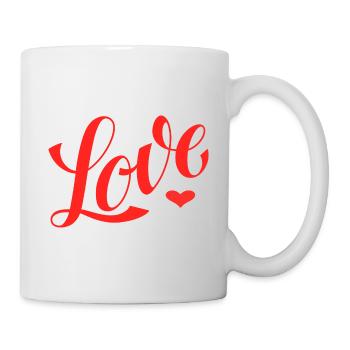 Love - Designed by KissingLetters - Mug - white - Right