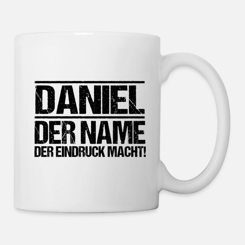 First name Daniel - Mug - white
