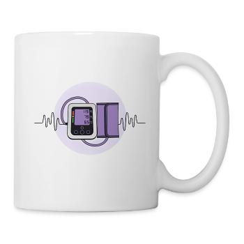 T-shirt médical - Mug blanc - blanc - Droite