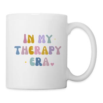 in my theraphy era self care self love - Mug - white - Right