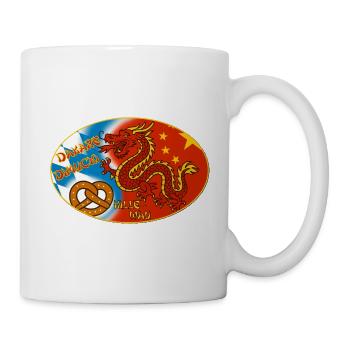 Drapeau du couple impérial de Dietfurt - Mug blanc - blanc - Droite