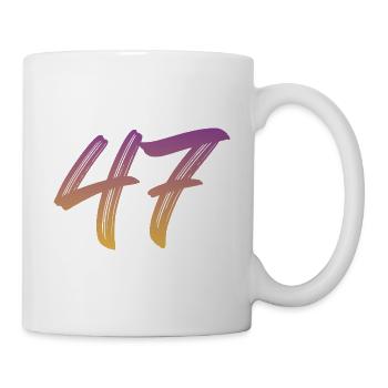 47 - Tasse - Weiß - Rechts