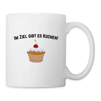 Ich mache das nur fuer Kuchen - Tasse - Weiß - Rechts