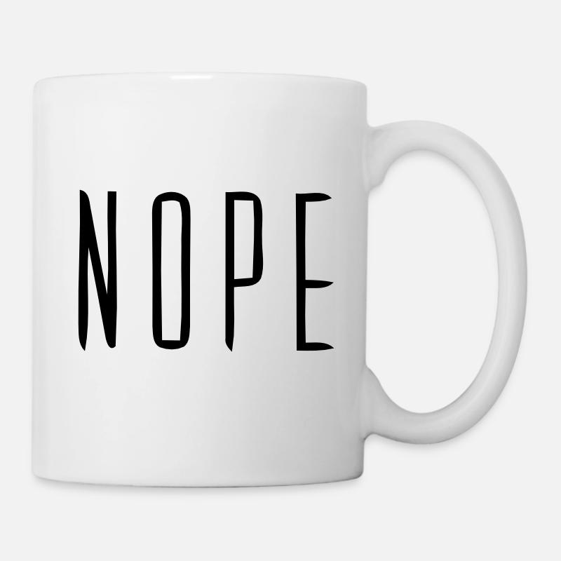 No funny sayings - Mug - white
