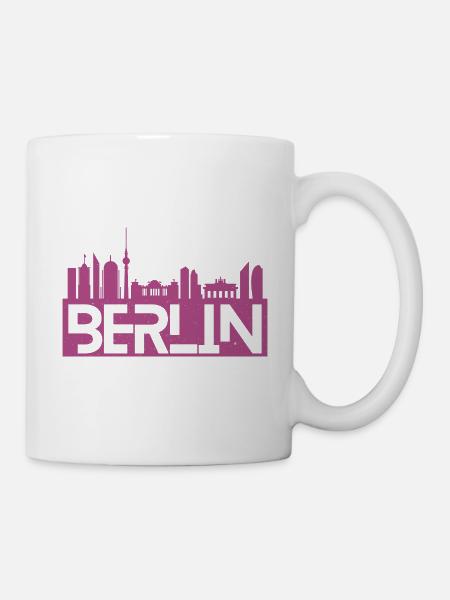 Berlin CIty - Tasse - Weiß