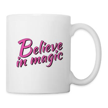 Croire en la magie - Mug blanc - blanc - Droite