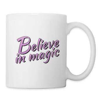Croire en la magie - Mug blanc - blanc - Droite