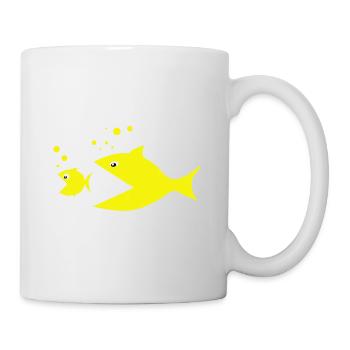 poisson - Mug blanc - blanc - Droite