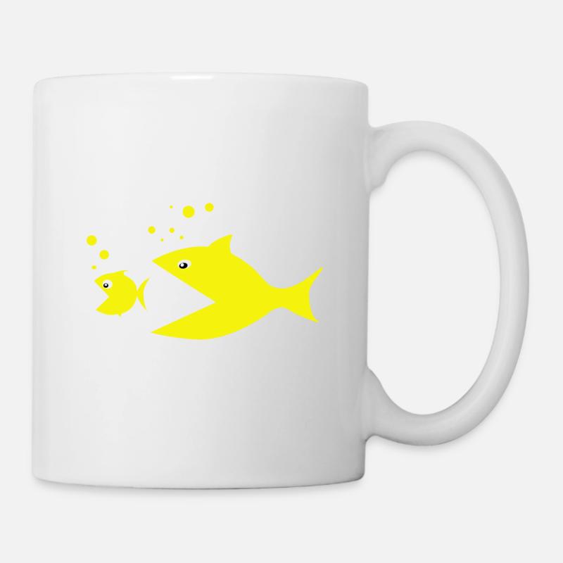 poisson - Mug blanc - blanc