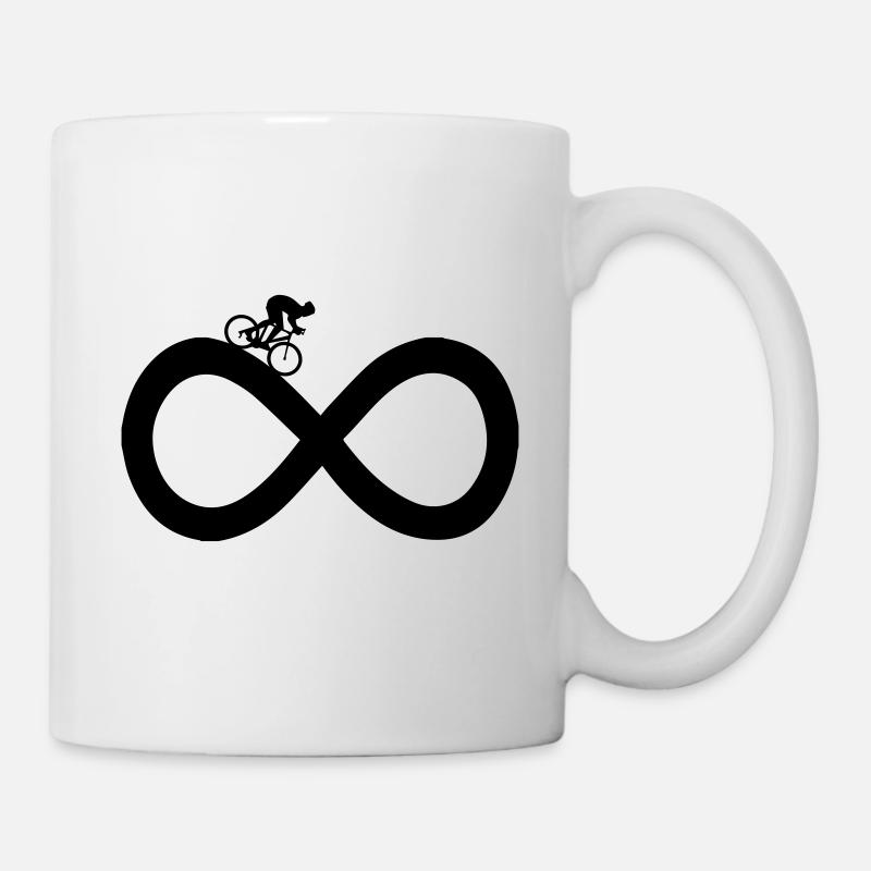 Endless biking - Mug - white