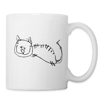 Yes cat - Mug - white - Right